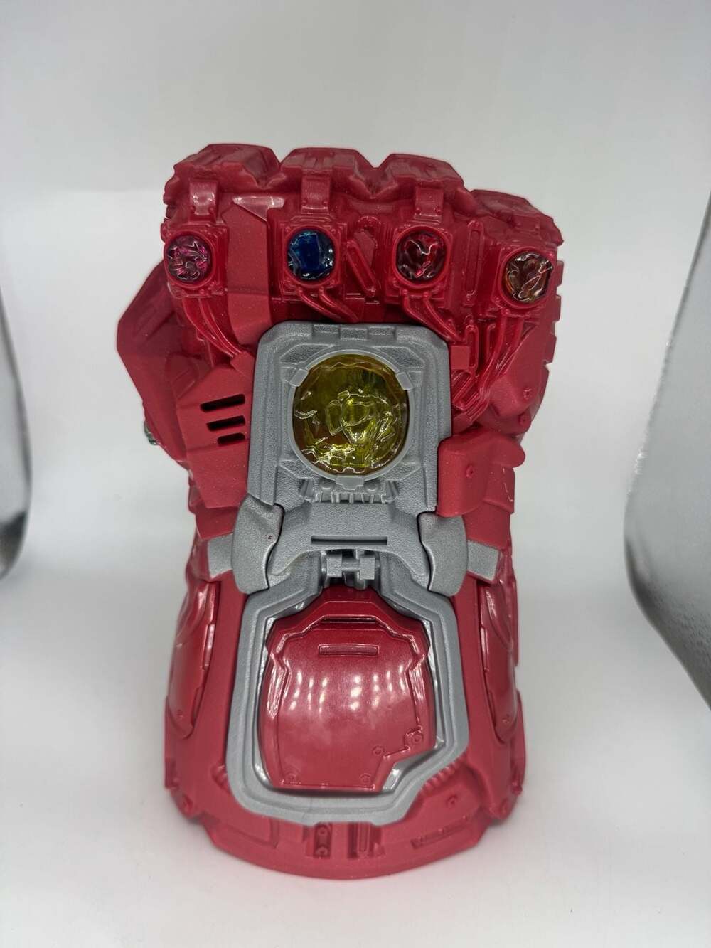 Marvel Avengers Iron Man Infinity Gauntlet Electronic Red Light Up Sound
